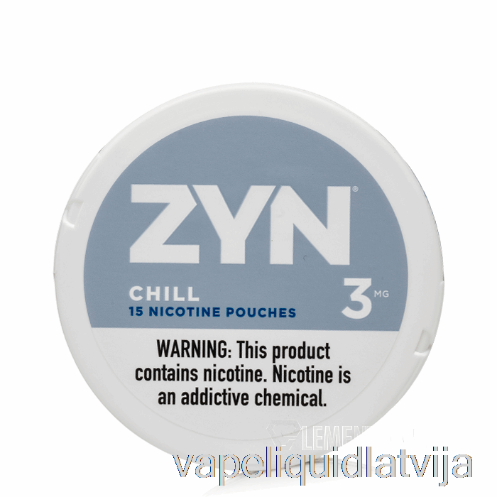 Zyn Nikotīna Maisiņi - Chill 3mg Vape šķidrums